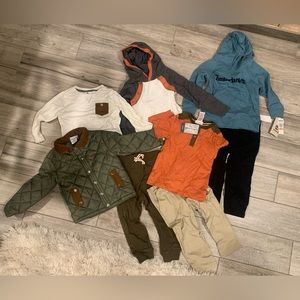 2T Timberland and Tommy Bahama Boys Outfits